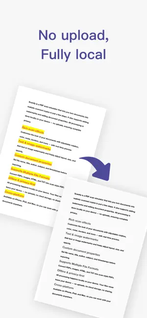 LookScanned - PDF Scan Effect screenshot 3