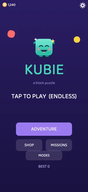 Kubie: Block Puzzle screenshot 1