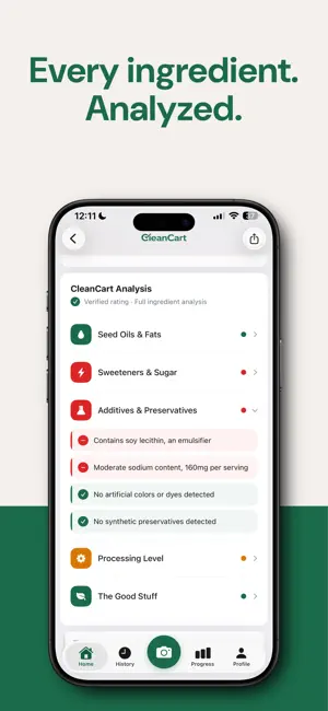 CleanCart - Food Scanner screenshot 4