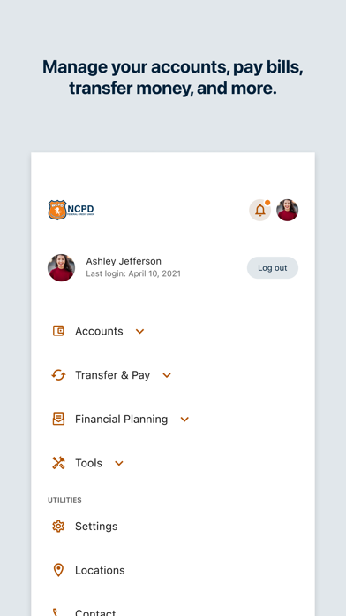 NCPD FCU Mobile screenshot