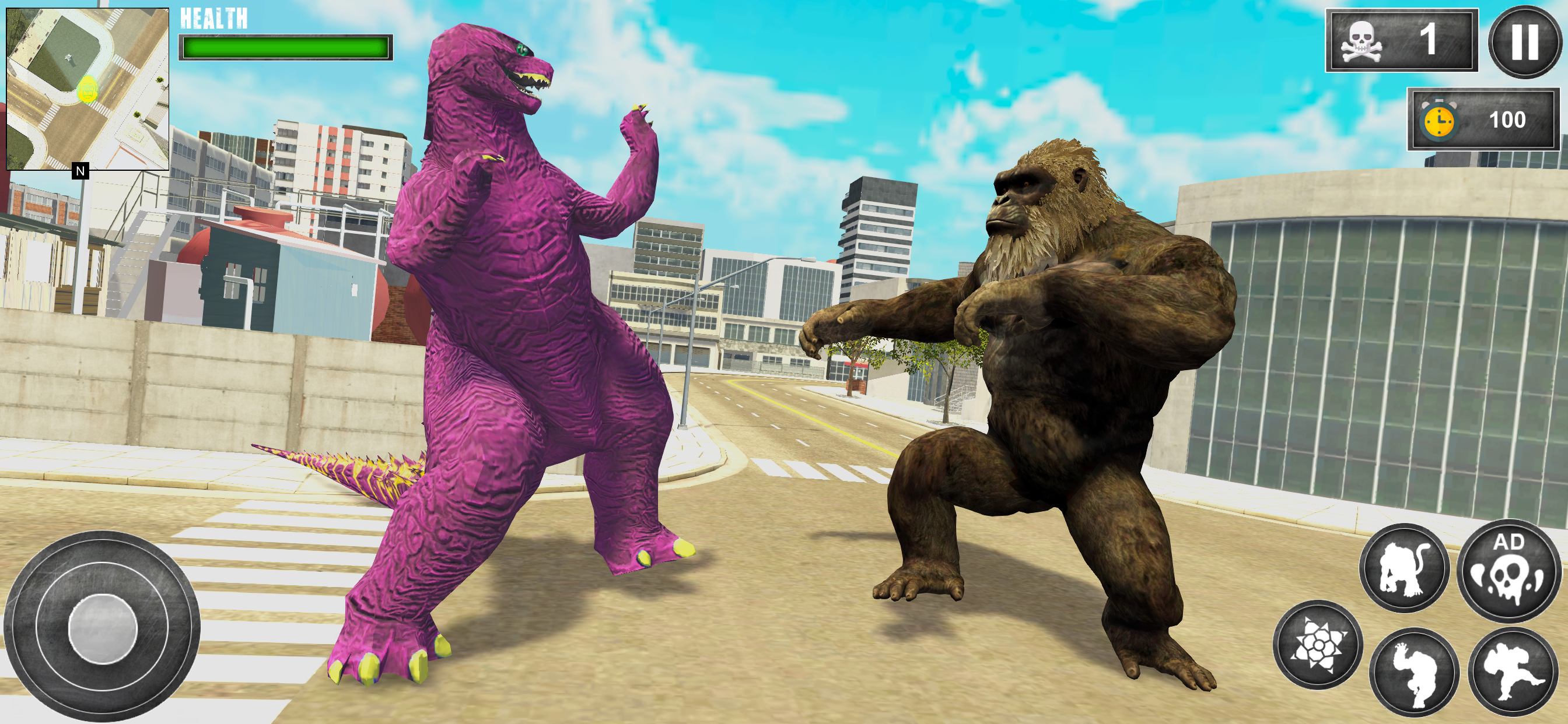 Kong vs Kaiju Open World Game