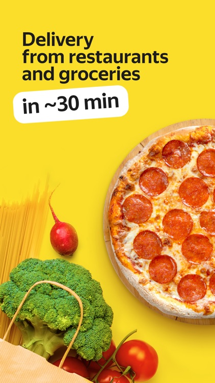 Yandex Eats: food delivery screenshot-0