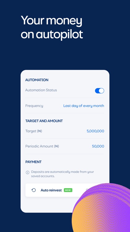Cowrywise: Save & Invest Money screenshot-4