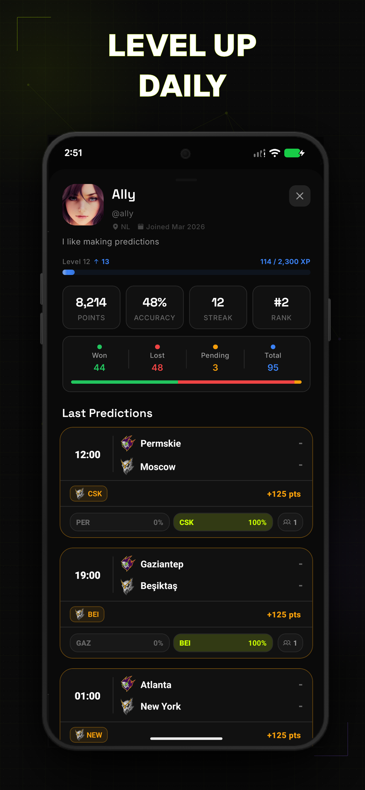 Predix - Sports Predictor screenshot 5