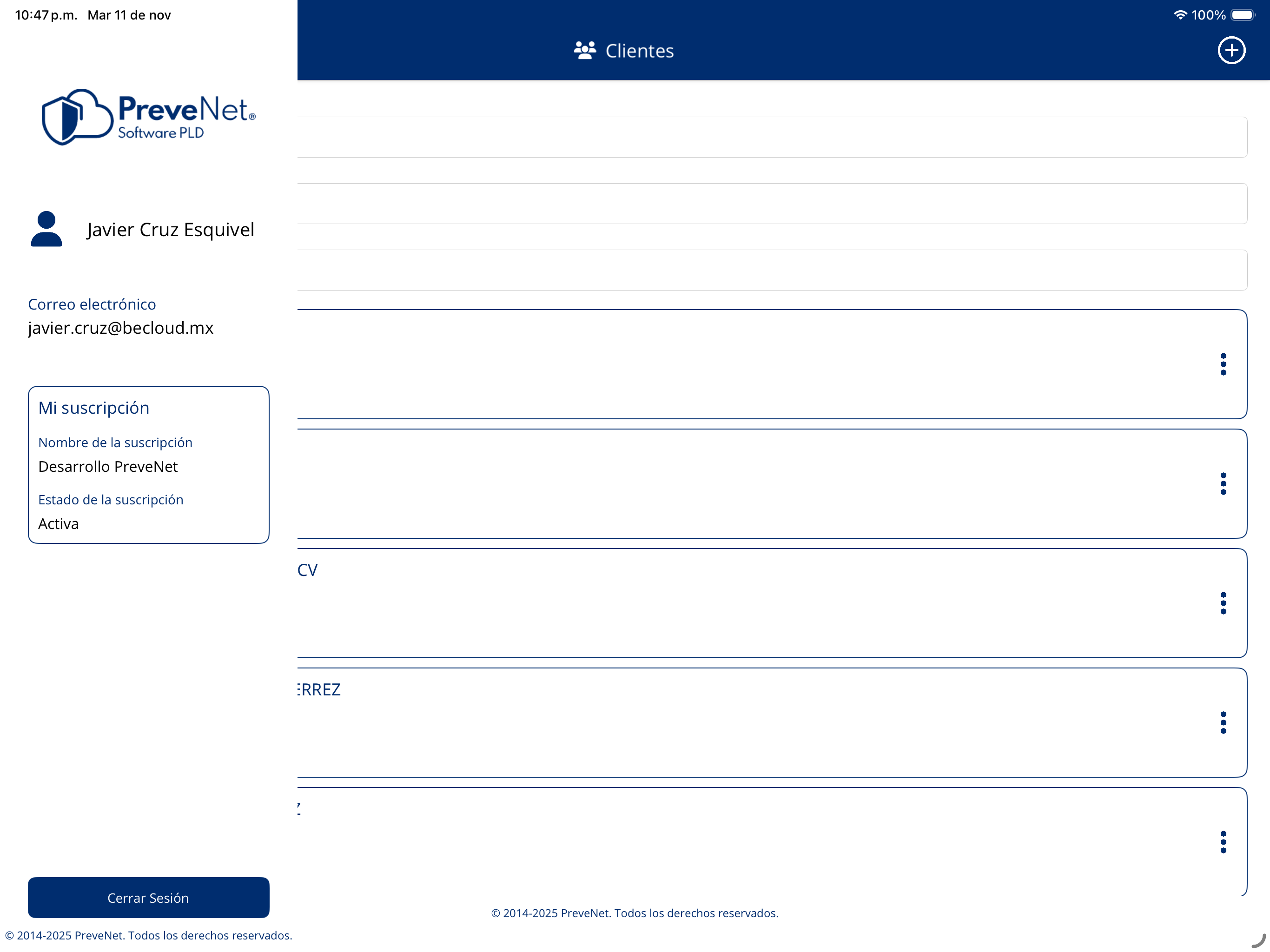 PreveNet Expediente Digital screenshot 11