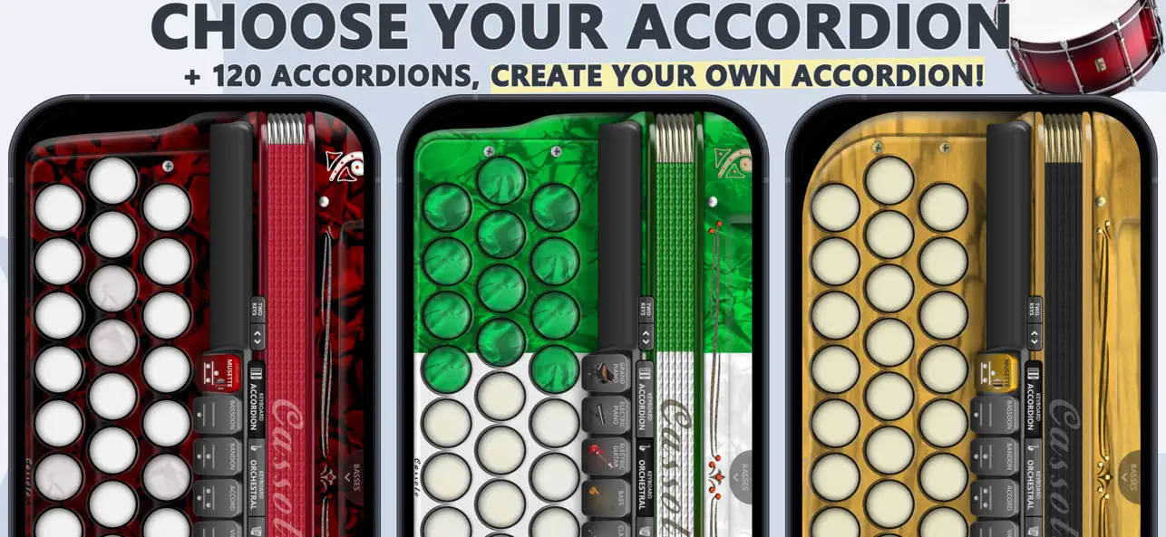 Screenshot #3 pour Accordion Diatonic Cassoto