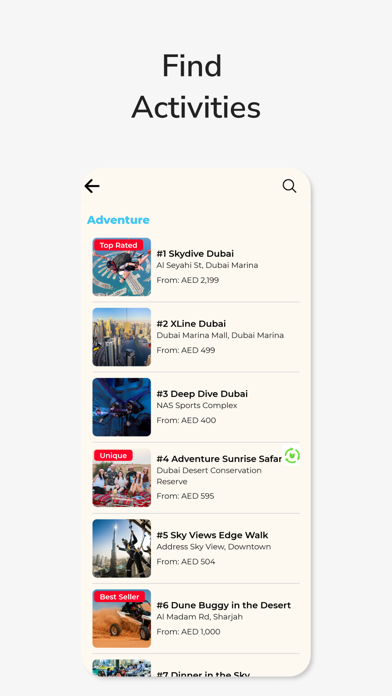 Top Spots Dubai Screenshot