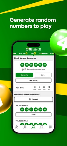 NJ Lottery iPhone screenshot