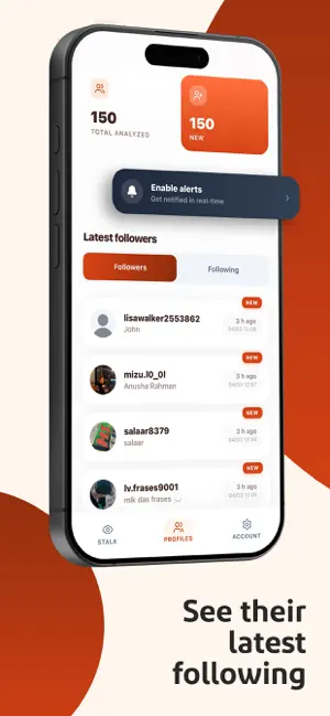 Eyko: Recent Follow Tracker screenshot 3
