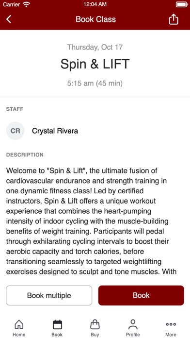 Screenshot #3 pour Fit Rituals Studio
