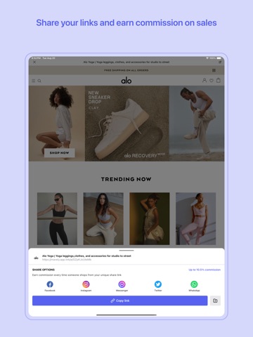 Mavely – Affiliate App iPad screenshot
