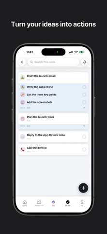 Clair Mind: AI Organized Notes Screenshot 5 of 8