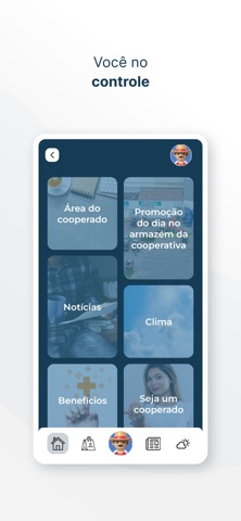 App do Cooperado iPhone screenshot