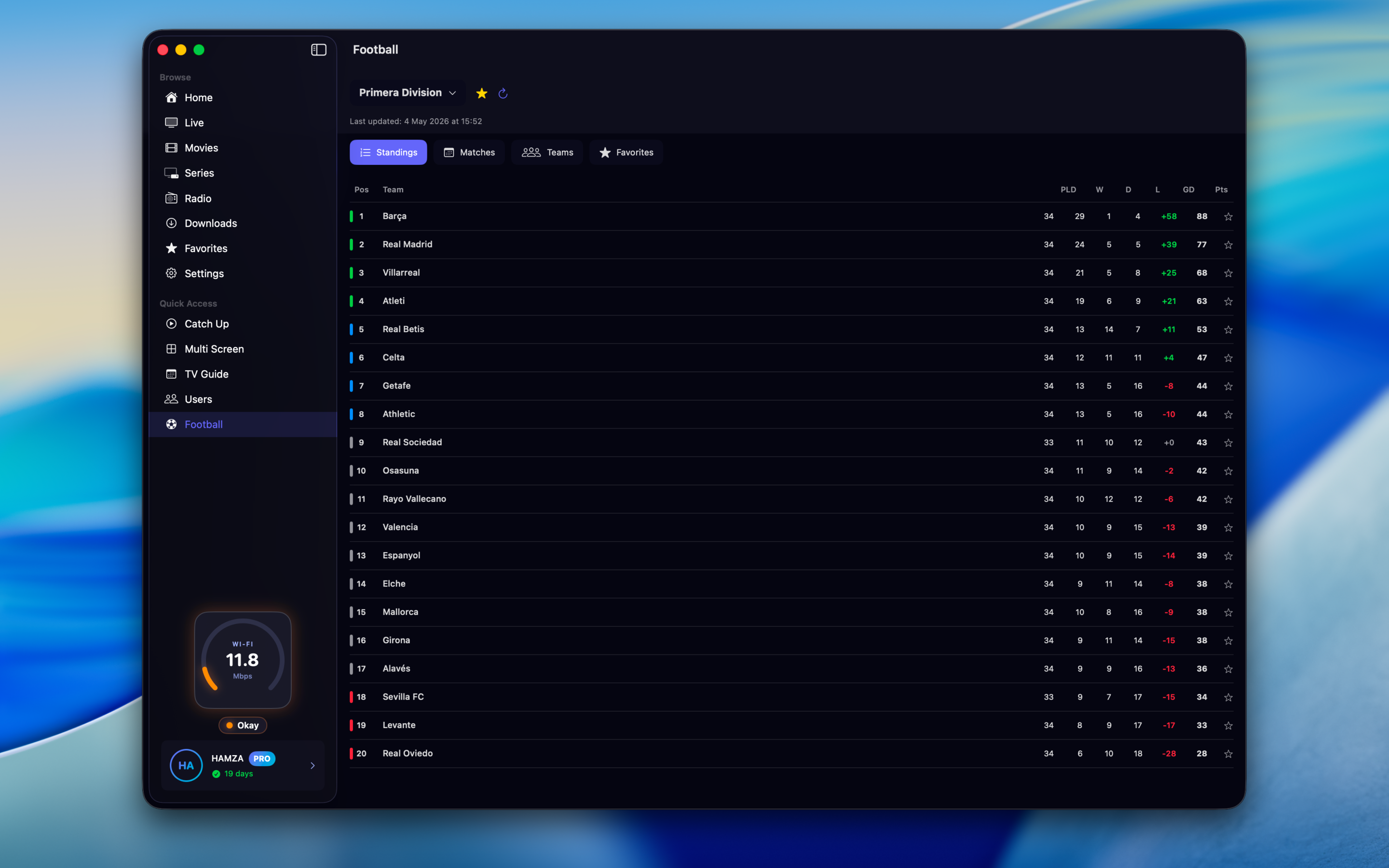 Horizon Stream: Live TV & IPTV