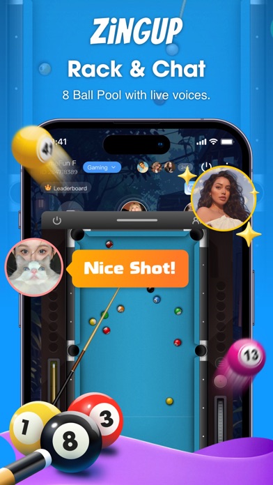 ZingUp – Clubs, Events & Games iPhone screenshot 6 - Social Networking app