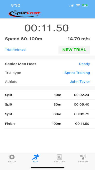 Screenshot #1 pour SplitFast Timing