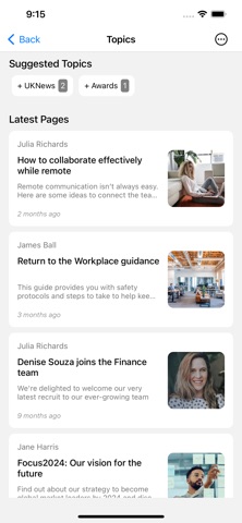 App screenshot