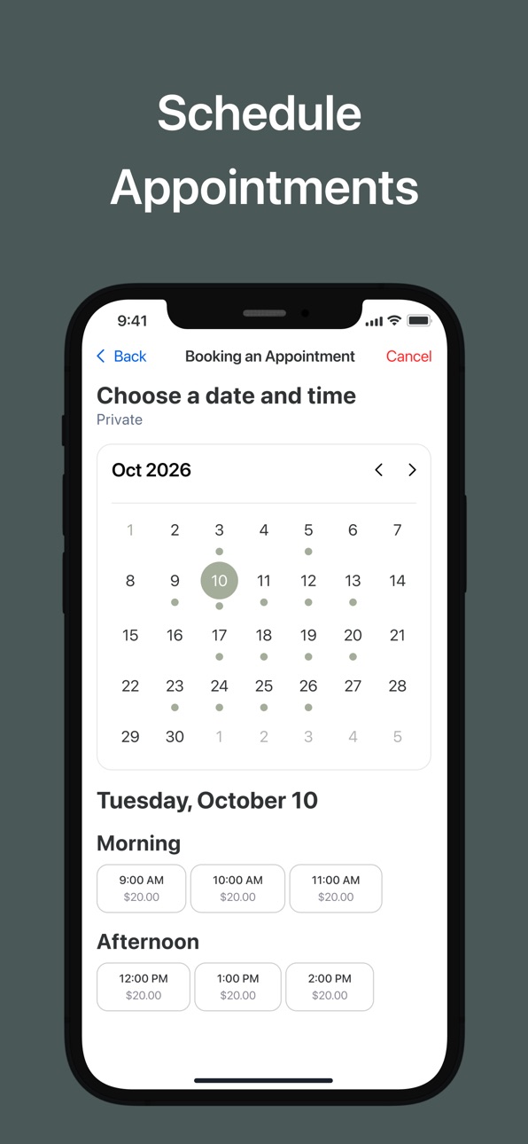 iPhone screenshot