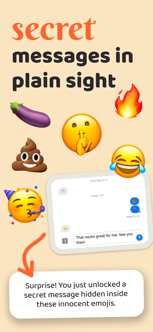 Screenshot #1 pour Textmask - Stealth Messages