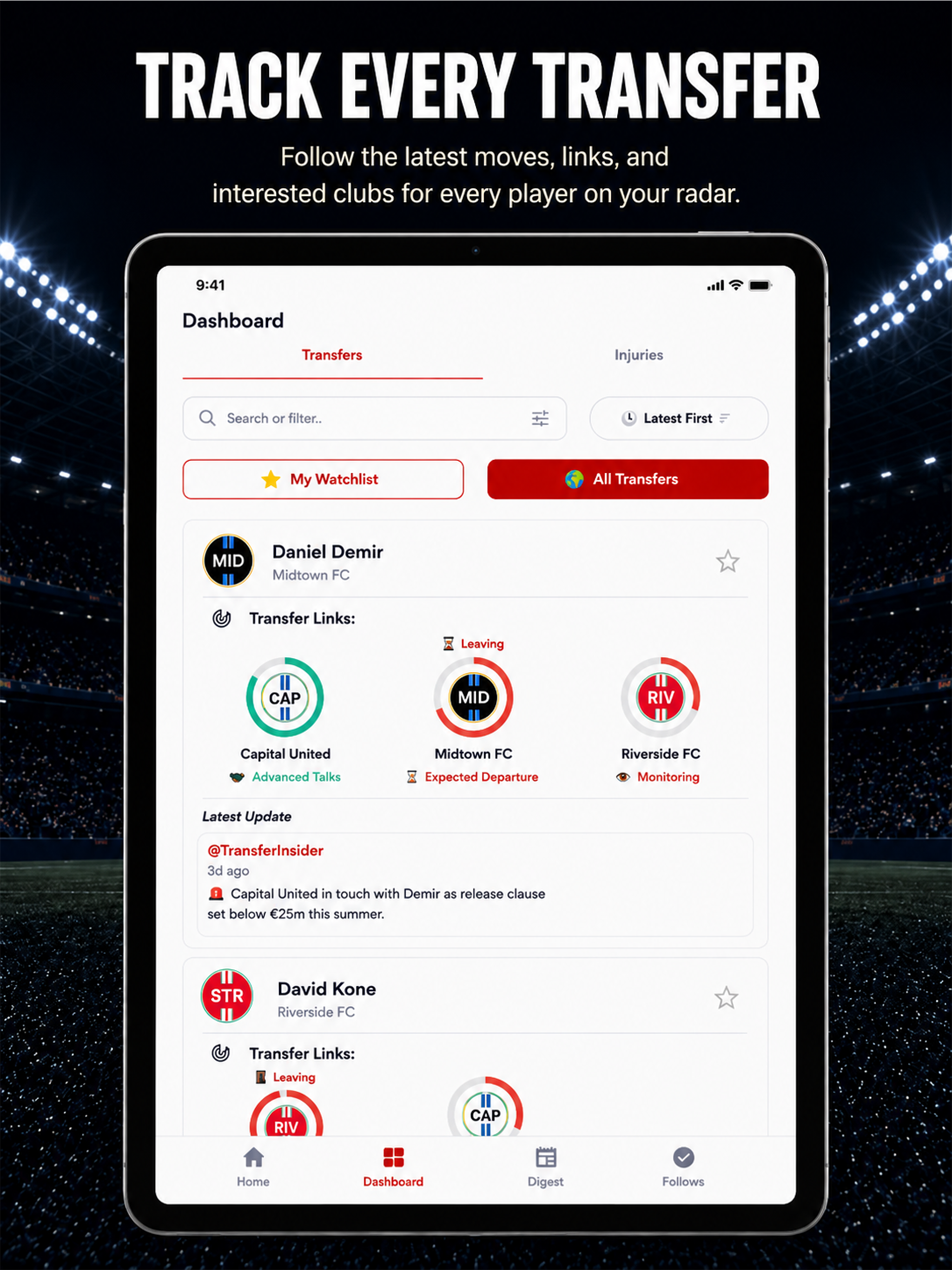 FootPulse - Football News Feed screenshot 10