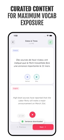 Language Dashboard Screenshot 3 of 6