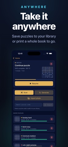 Puzzlesight - Sudoku AI Screenshot 8 of 10