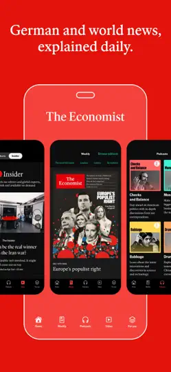 Screenshot von The Economist: News & Analysis auf dem iPhone 1