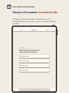 Test Oposiciones España screenshot 13