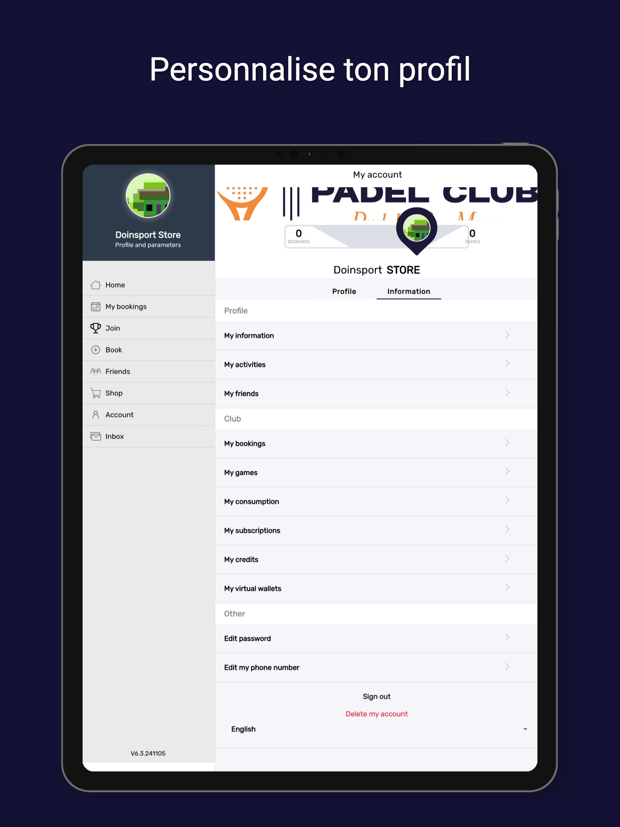 Lattes Padel Club screenshot 8