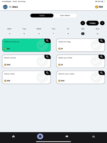 BBB: Earn Robux with chores iPad screenshot