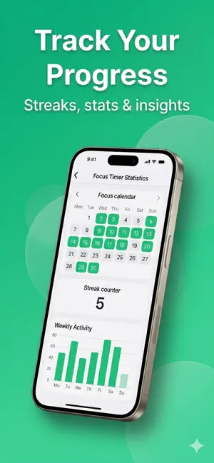 Focus Timer - Pomodoro & Study screenshot 2