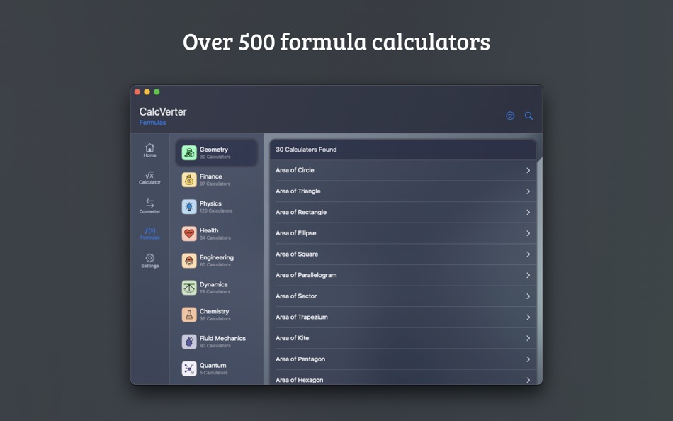 #6. CalcVerter (macOS) By: loay setrak