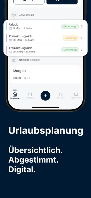 Crewmeister Zeiterfassung iPhone screenshot 6