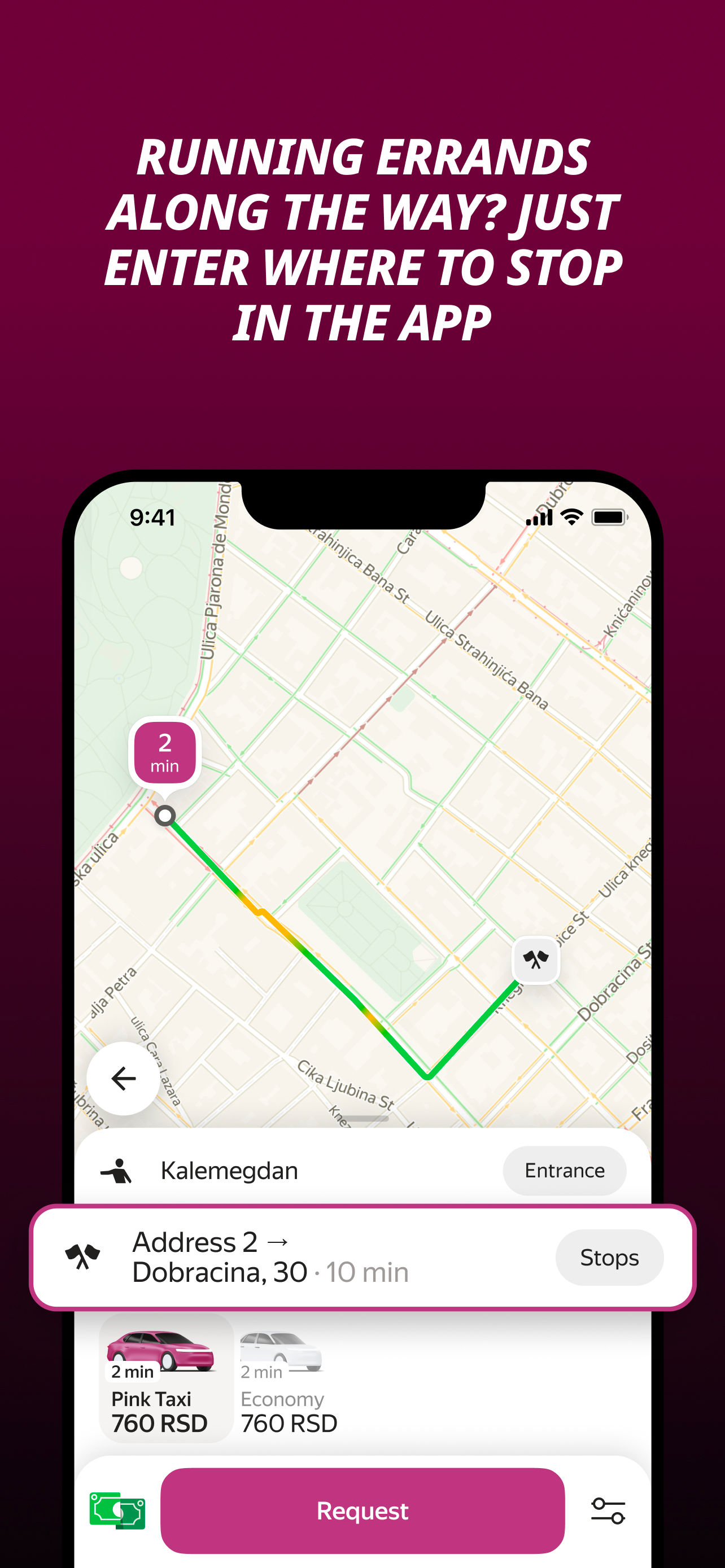 Pink Taxi Nova screenshot 3