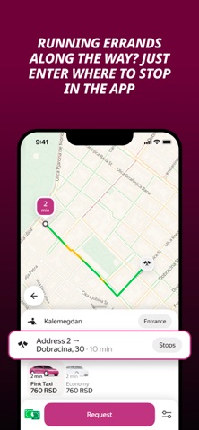 Pink Taxi Nova screenshot
