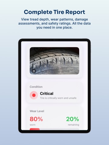 Tire Scanner: Check & Safety iPad screenshot