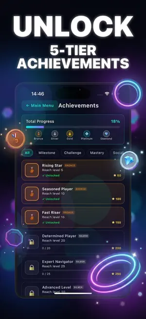 Glow Spin: Neon Reflex Game screenshot 4