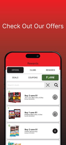Cameron's Corner Rewards iPhone screenshot