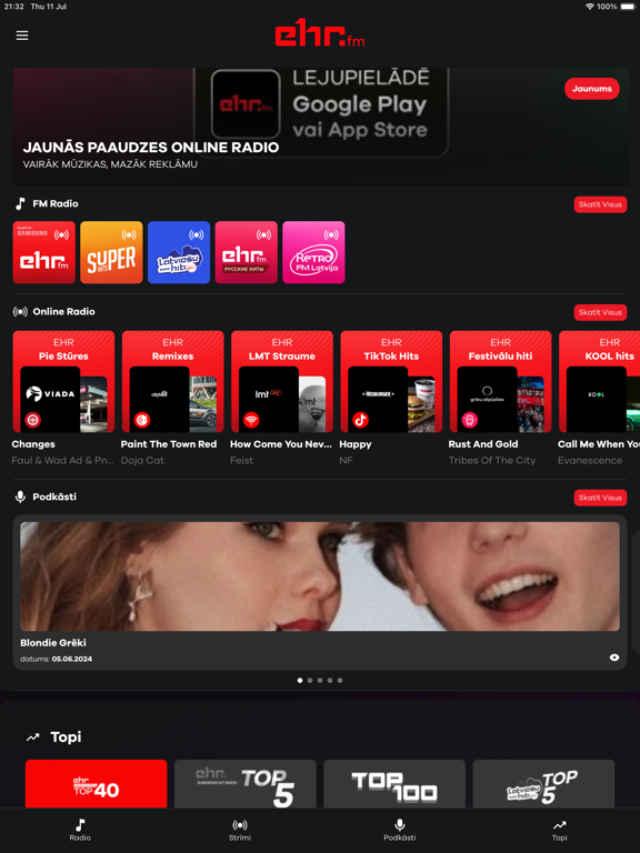 Screenshot #4 pour EHR Radio