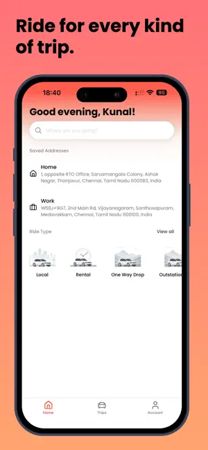 Zion Taxi screenshot 1