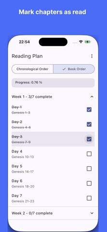 Bible Planner - Reading Plans Screenshot 2 of 8