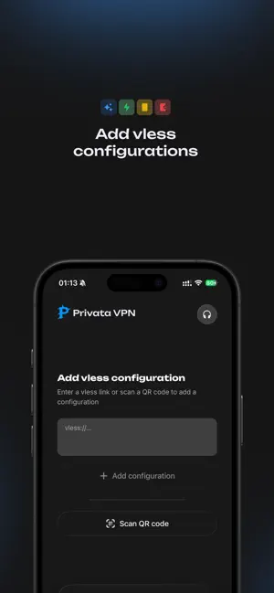 Privata VPN screenshot 2