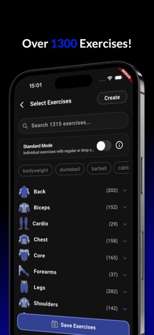 Gym Rank: AI Workout Tracker iPhone screenshot