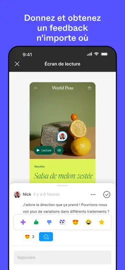 Capture d'écran de Figma sur iPhone 2