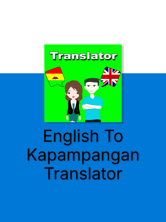English Kapampangan Translator iPad screenshot