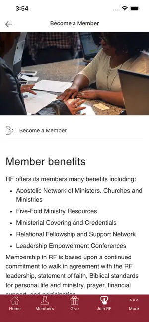 Redemption Fellowship screenshot 2