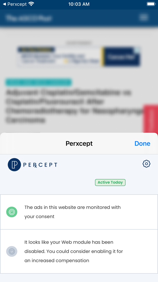 #6. Perxcept (macOS) 由: ZoomRx Inc.