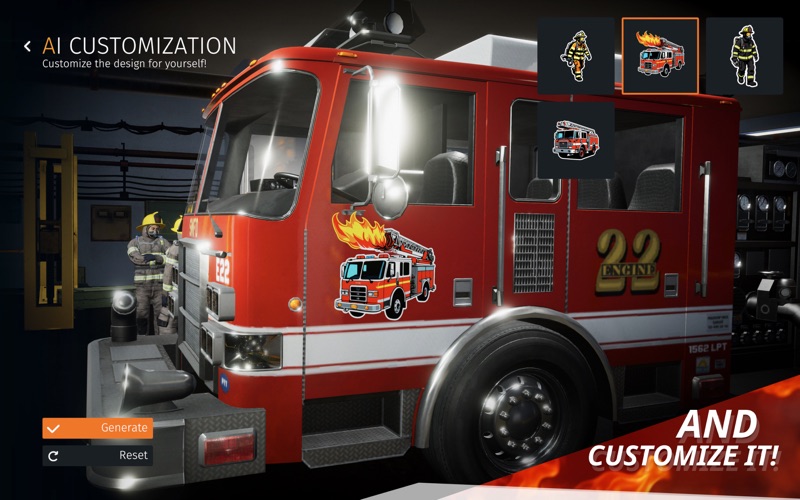 Firefighter Simulator: 911 Car Screenshot