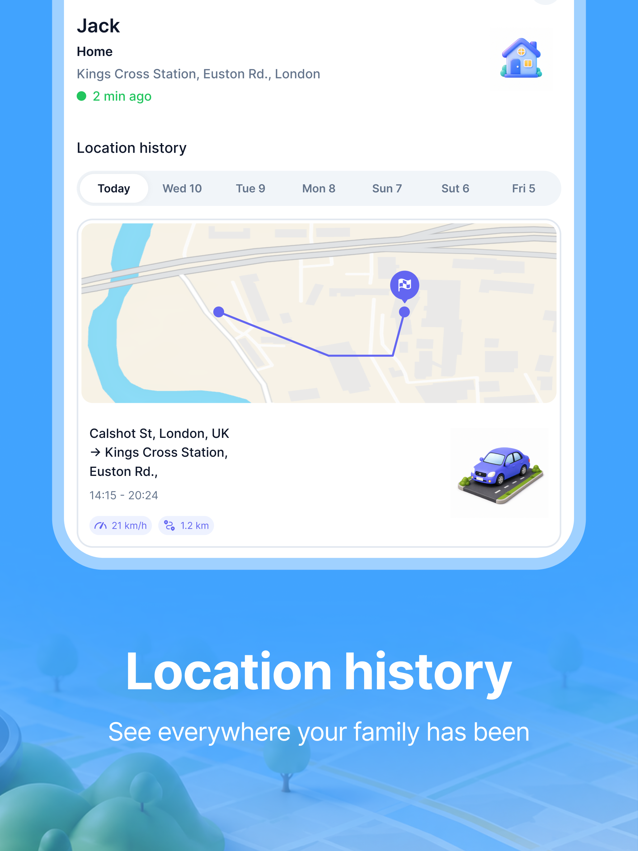 FamilyMap: Location Tracker screenshot 9