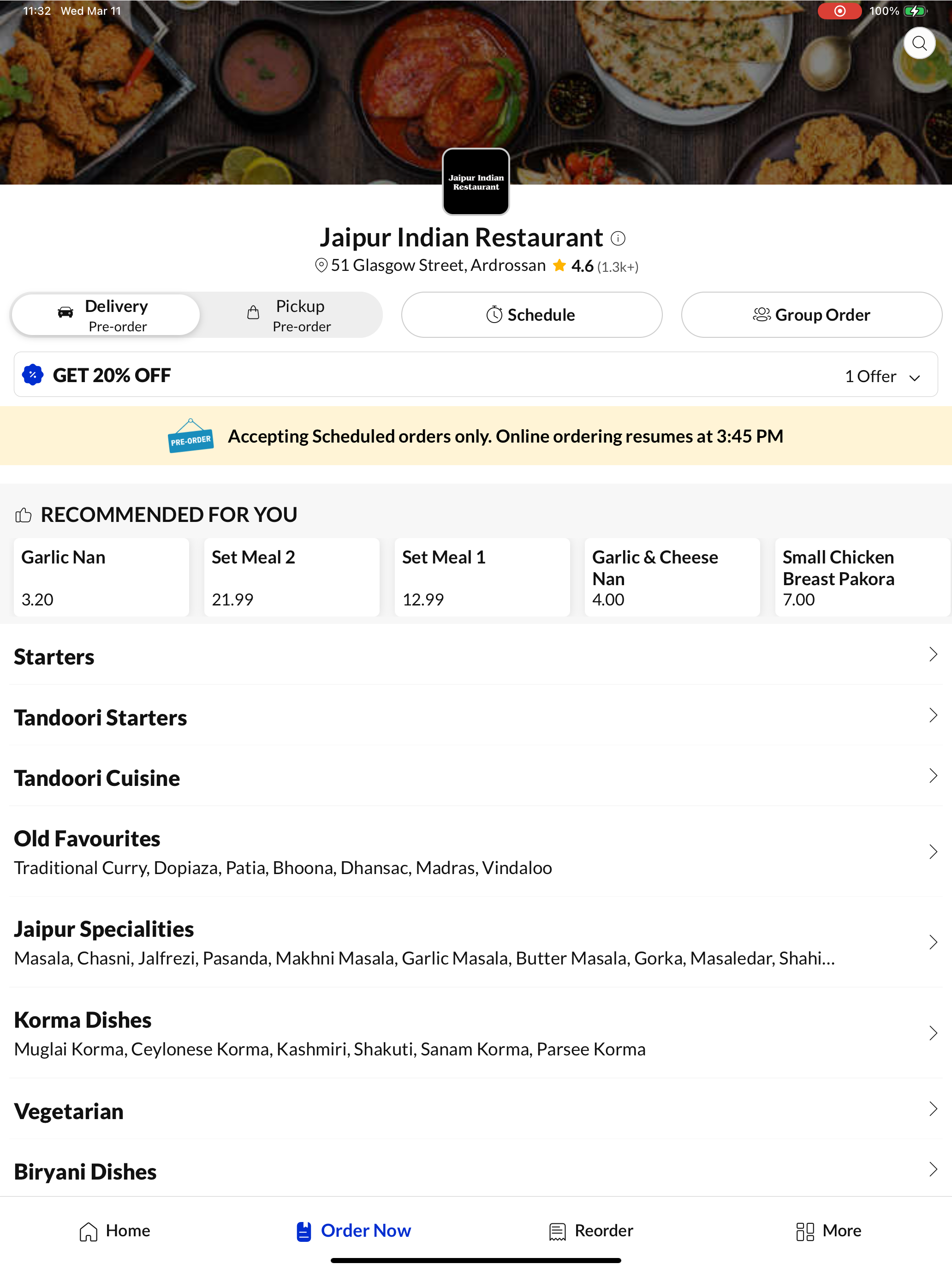 Jaipur Indian Restaurant. screenshot 6